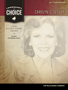 Composer's Choice Carolyn C. Setliff piano sheet music cover